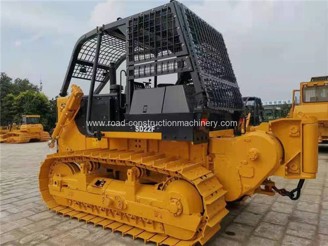 Laatste bedrijfscasus over Ghana 1 Eenheids220hp Bulldozer SD22F voor Registrerenhout